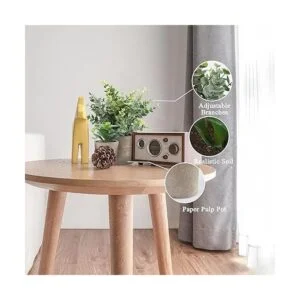 Juego de 4 plantas falsas pequeñas Plantas suculentas de_5