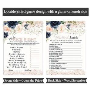 Paquete de juego de baby shower para 25 invitados juego_4