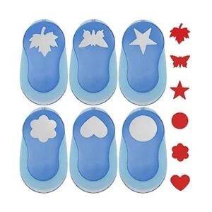 ECOHU Juego de 6 perforadores para manualidades de 1_1