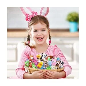 Ruisita Paquete de 32 mini juguetes de peluche de animales_6