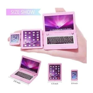 Windolls Juego de maleta de muñeca americana de 18_6