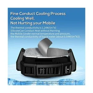 Neveika Radiador de teléfono móvil ventilador de_4