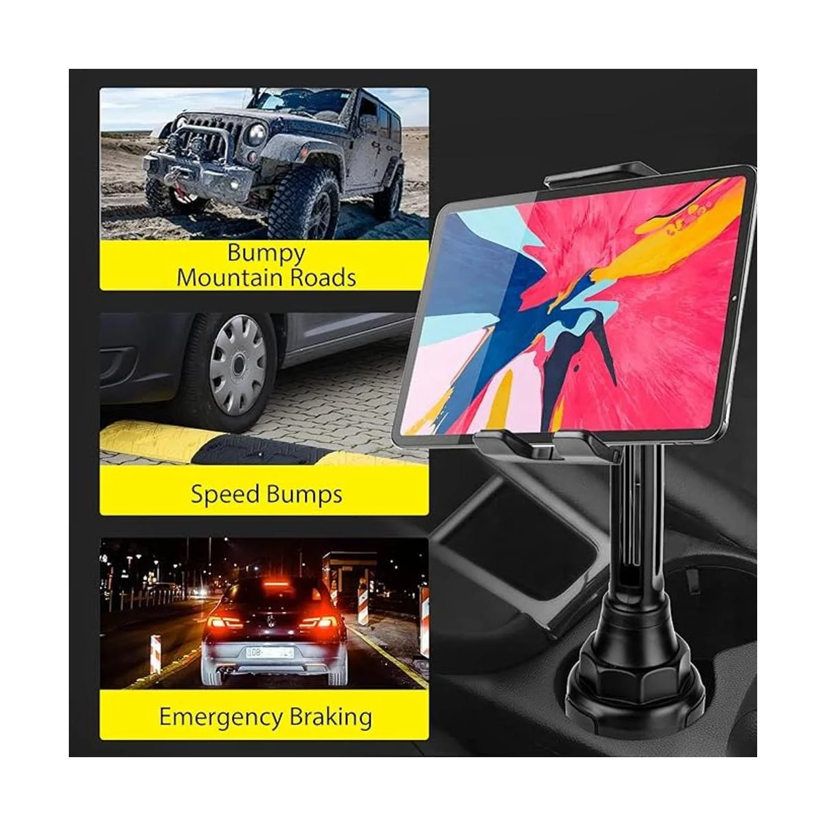 leQuiven Soporte para teléfono de coche compatible con_3