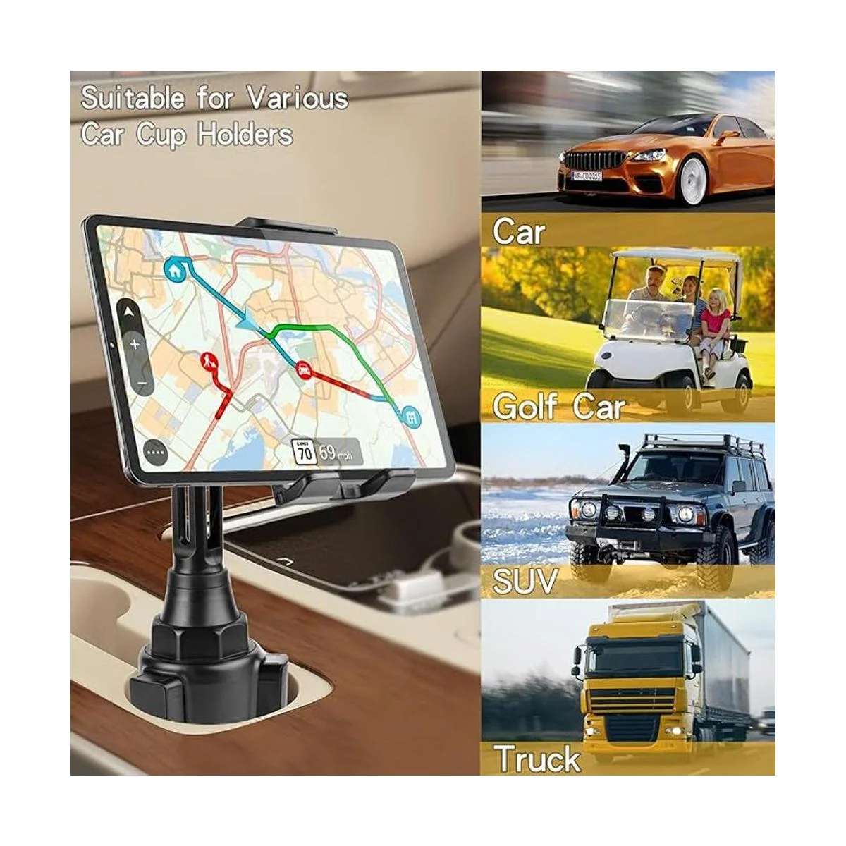 leQuiven Soporte para teléfono de coche compatible con_7
