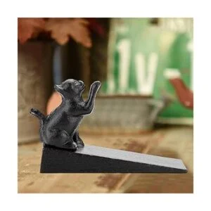 Sumnacon 2 topes de puerta de hierro fundido resistentes_3