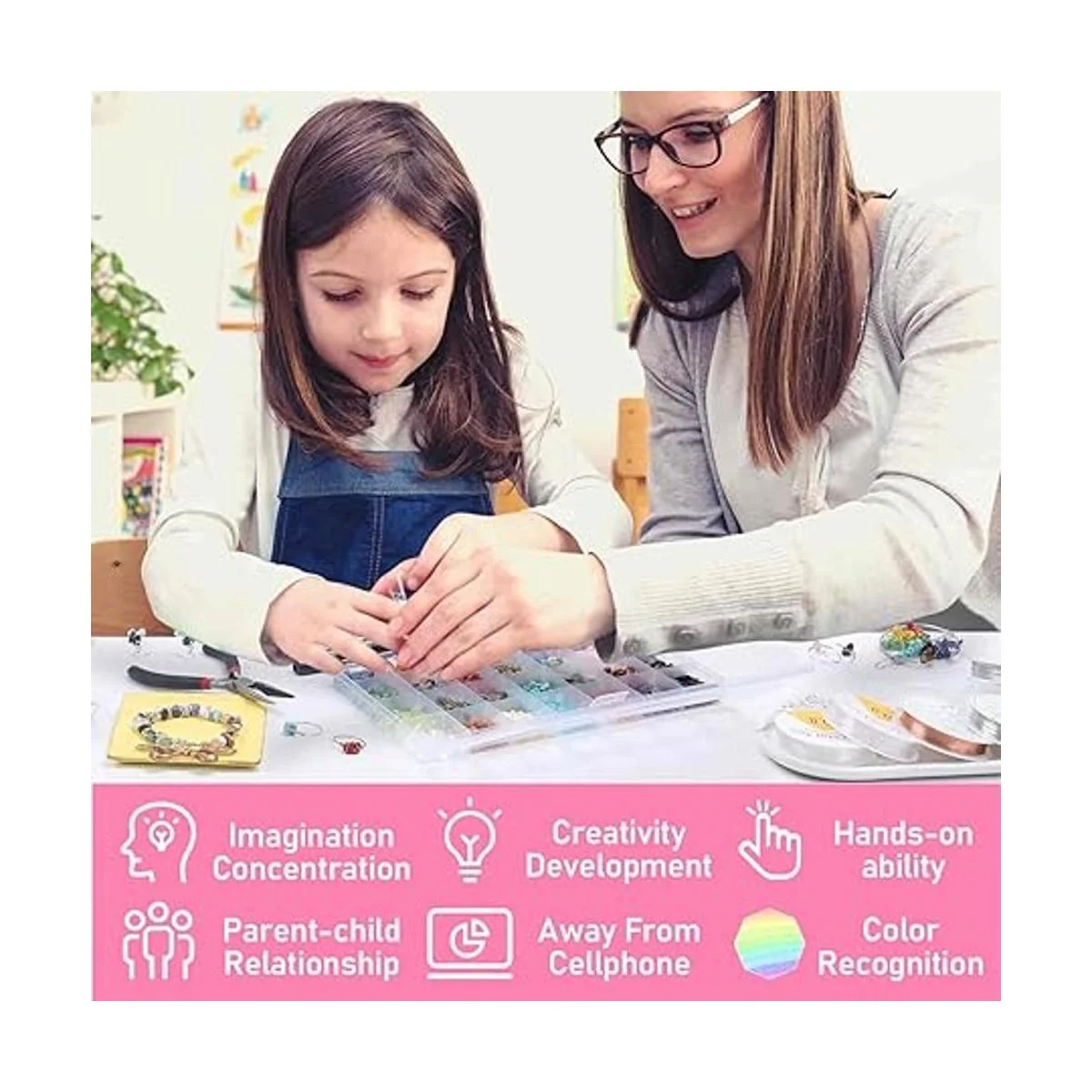 Kit de fabricación de anillos con cuentas de cristal_5