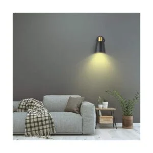 Apliques de pared enchufables lámparas montadas en la_2