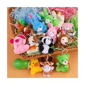 Ruisita Paquete de 32 mini juguetes de peluche de animales_5
