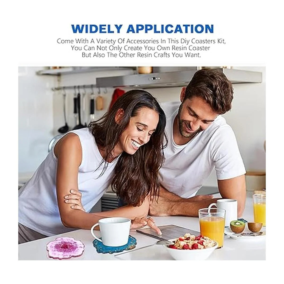 Moldes de resina para posavasos de silicona kit de tabla_6
