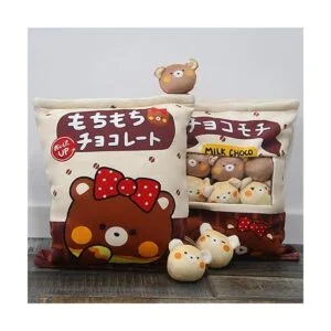 Lindo juguete de peluche suave almohada de peluche_2