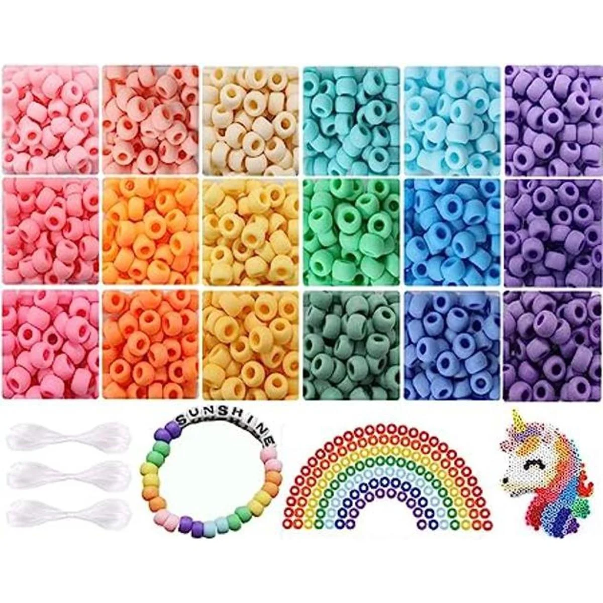 Fire Beetle Juego de 2600 piezas de cuentas de poni juego_1