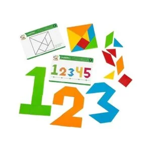 Tangram Shapes Kit de matemáticas con tarjetas de actividad_4