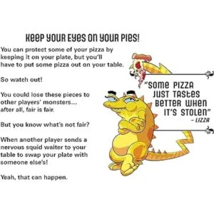 Juego de cartas de pizza de Blobby Crazy Fun Estratégica_6