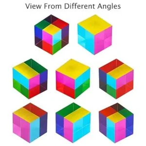 ZhuoChiMall CMY Cubo de colores mezclados 2.0 pulgadas_3