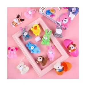 Ruisita Paquete de 32 mini juguetes de peluche de animales_3