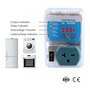 BSEED Protector electrónico contra sobretensiones para_4