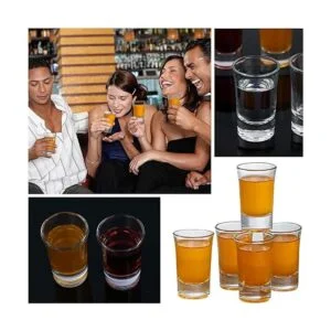 Crazystorey Paquete de 40 vasos para chupitos de base_6