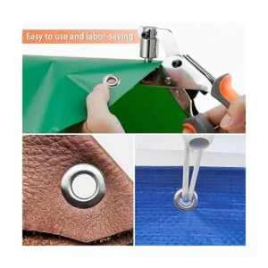 IMLIKE Kit de herramientas con ojales kit de_3