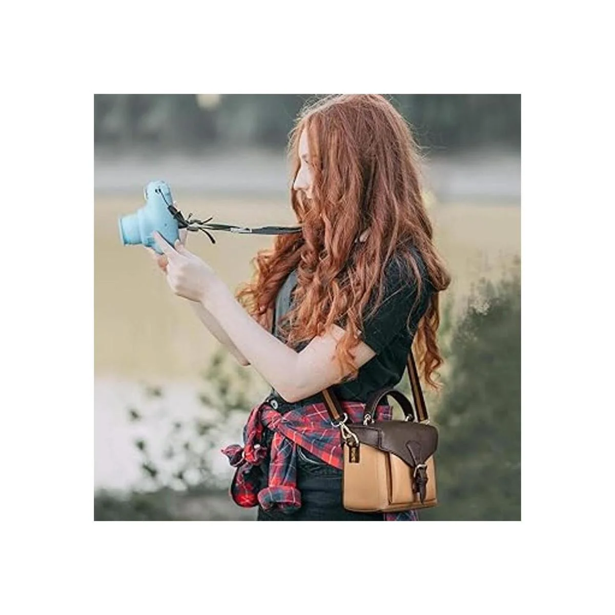 FINPAC Funda protectora de piel cruzada para Fujifilm_7