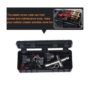 OGRC Caja de almacenamiento 9 en 1 caja de madera red_4