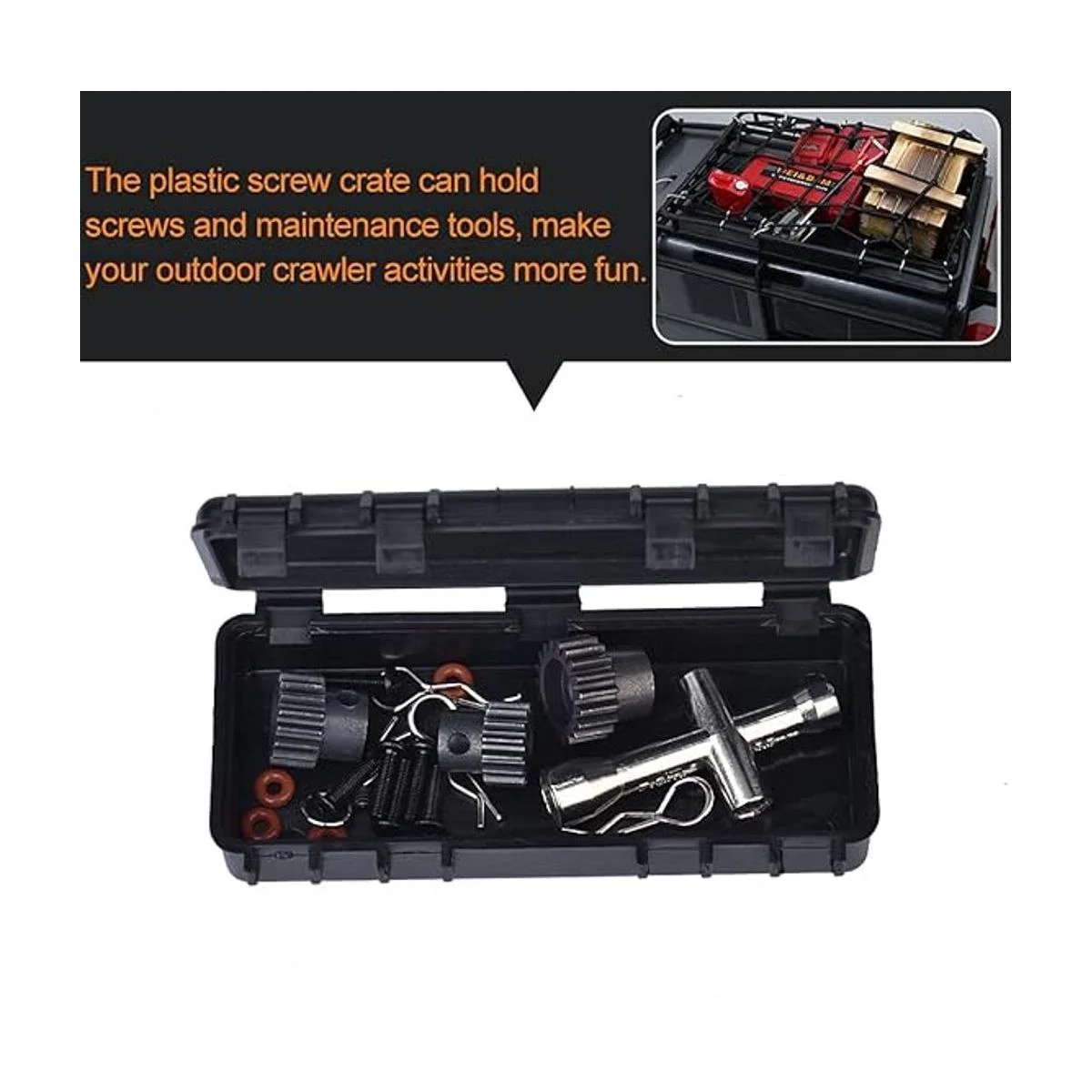 OGRC Caja de almacenamiento 9 en 1 caja de madera red_4