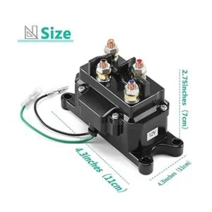 12 V 250 A Cabrestante solenoide Relé Contactor Pulgar_6