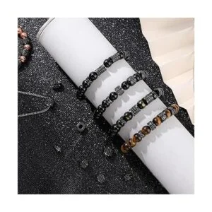 Yinkin 40 cuentas de circonita con diamantes de imitación_5