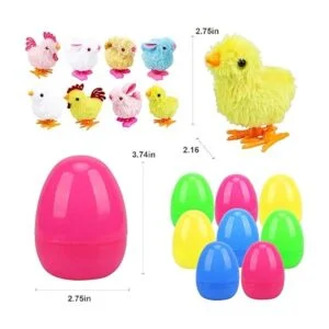 TOY Life Huevos de Pascua rellenos de pollitos y conejitos_6