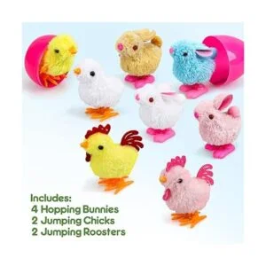 TOY Life Huevos de Pascua rellenos de pollitos y conejitos_3