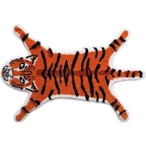 Alfombra con forma de tigre bonita alfombra de baño de_1