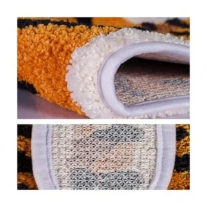 Alfombra con forma de tigre bonita alfombra de baño de_4