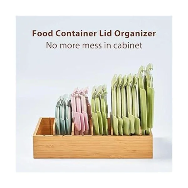Organizador de armario de cocina para tapas de_3