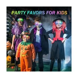 SHQDD Paquete de 40 gafas iluminadas 5 lentes LED de_3