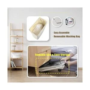 Caroeas Cesto de lavandería Slim Plus de 27.5 pulgadas_7