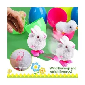 TOY Life Huevos de Pascua rellenos de pollitos y conejitos_2