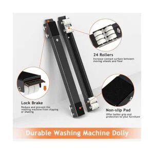 Ronlap Lavadora de muebles rodillos extensibles para_2