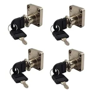 4 juegos de cerradura de muebles de PUROCEAN con llave_1