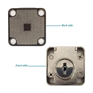 4 juegos de cerradura de muebles de PUROCEAN con llave_4