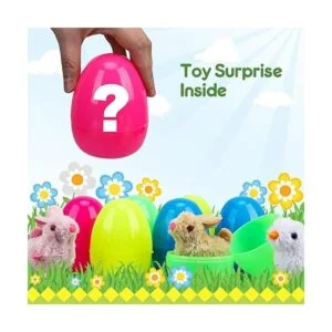 TOY Life Huevos de Pascua rellenos de pollitos y conejitos_5