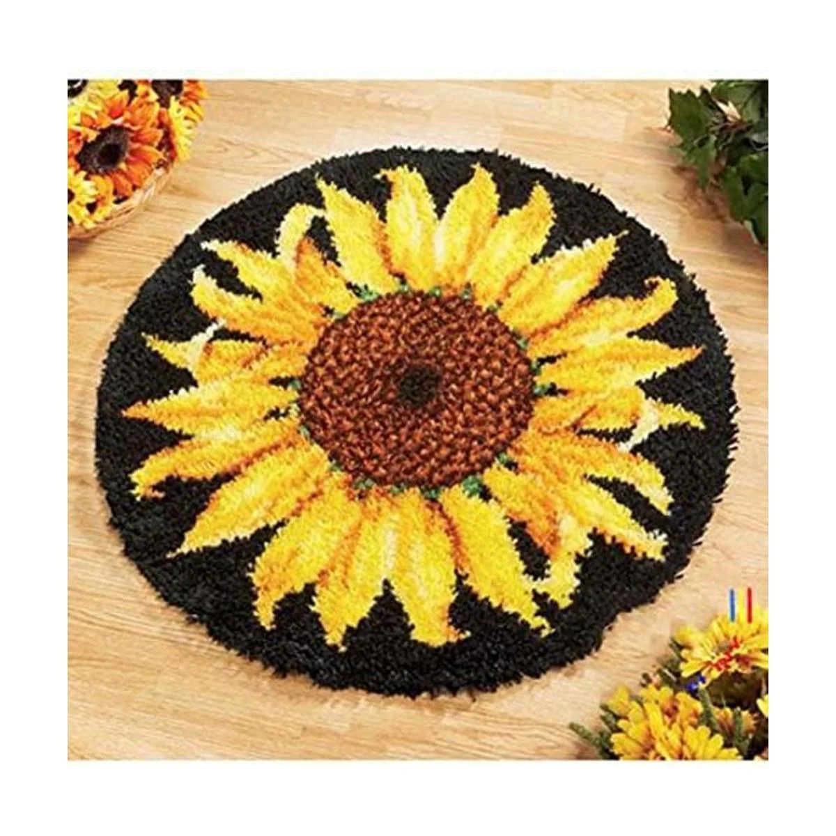 MIAOLLUN Kit de alfombra de gancho de pestillo lona_1