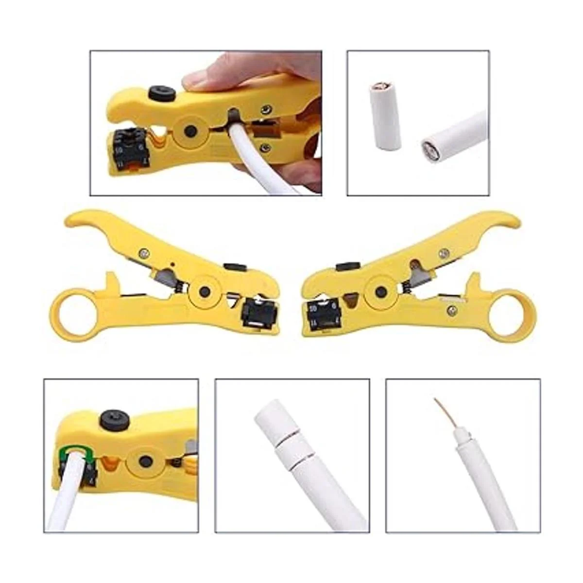 Delgada Kit de herramientas de compresión coaxial juego_6