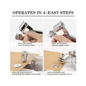 Ecraft Kit de herramientas con ojales alicates de mano_4