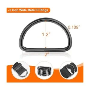 Correa de hebilla de 2 pulgadas correas de nailon de 6_5