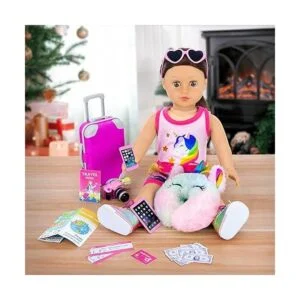 UNICORN ELEMENT Juego de 23 piezas de accesorios de muñeca_6