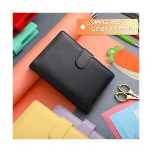 5 unidades A6 de piel sintética para cuadernos de 6_4