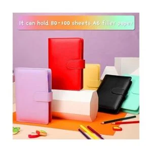 5 unidades A6 de piel sintética para cuadernos de 6_5