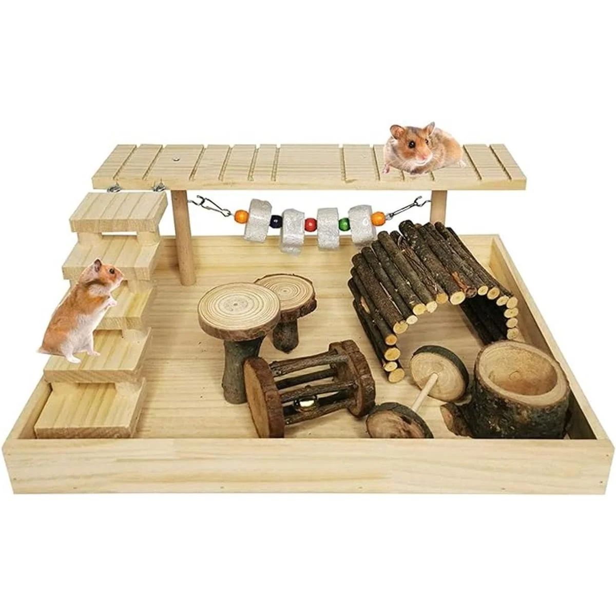 Hamiledyi Zona de juegos de actividades de hámster enano_1