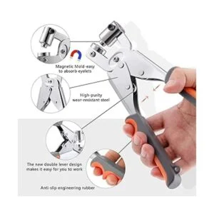 Ecraft Kit de herramientas con ojales alicates de mano_3