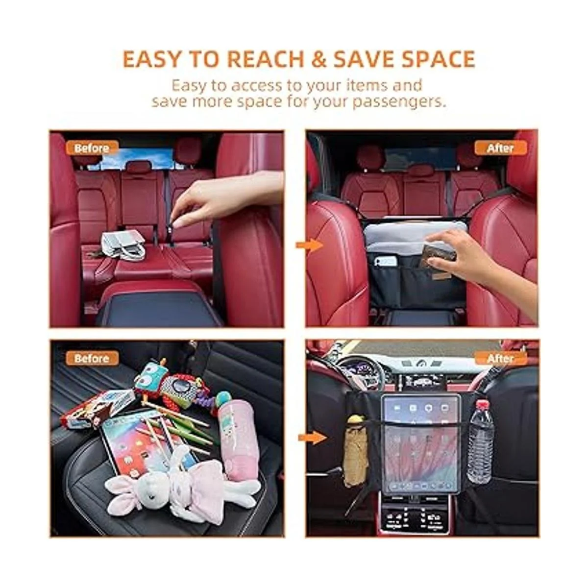 WLLWOO Soporte para bolso de coche entre el asiento para_3