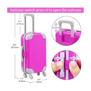 UNICORN ELEMENT Juego de 23 piezas de accesorios de muñeca_3